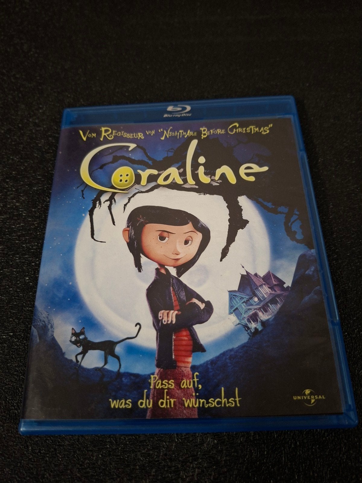 Coraline Blu-ray - Animatie, Film, Duits, Ophalen of Verzenden, Duits
