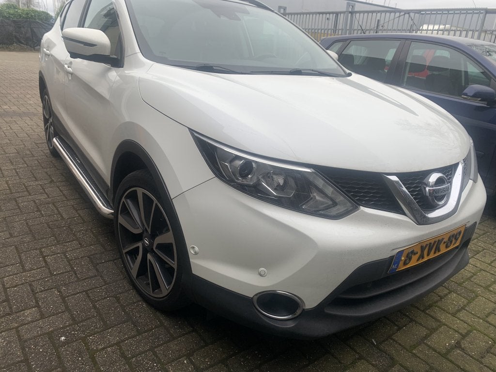 Nissan Qashqai Sidebars met rvs traanplaat, Auto diversen, Niet ingevuld, Niet ingevuld, Niet ingevuld