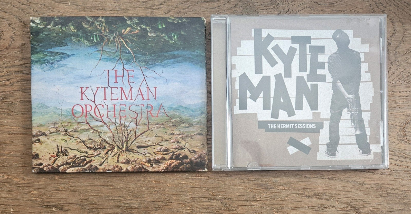Kyte Man & Kyteman Orechestra CD albums, Inclusief boekje, Gebruikt, Ophalen of Verzenden, Indie