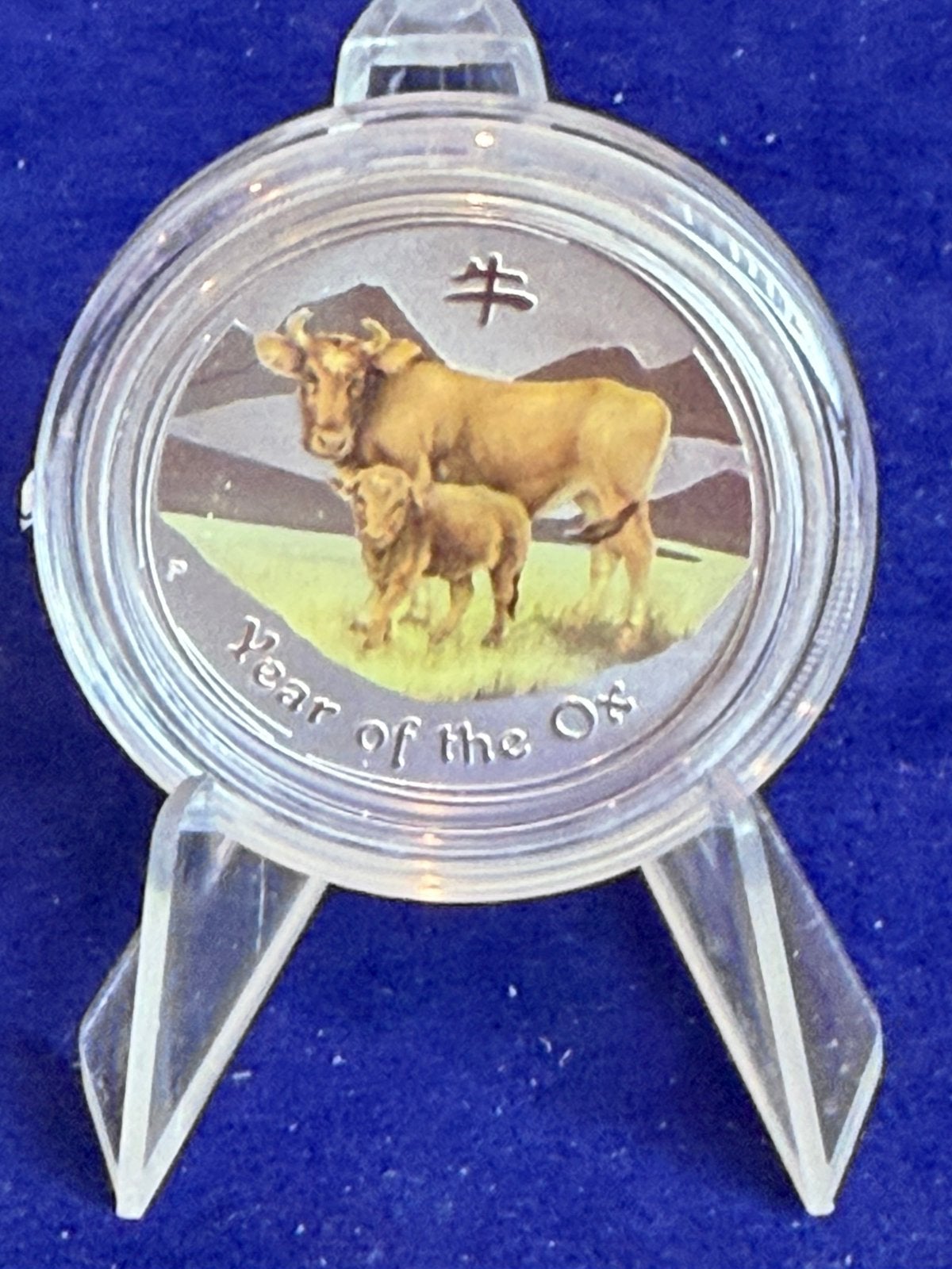 Lunar 2. Ox 2009.  0,5 oz zilver color, Ophalen of Verzenden, Zilver