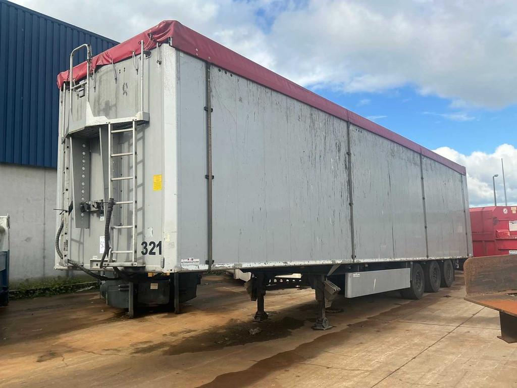 2012 H&W HWDKSS38 Walking floor oplegger, Overige brandstoffen, Bedrijf, Aanhangers en Opleggers, Te koop