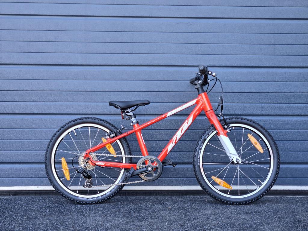 KTM 20 inch MTB rood glans, Fietsen en Brommers, Fietsen | Jongens, Ophalen, Cleanbikes, Versnellingen, KTM
