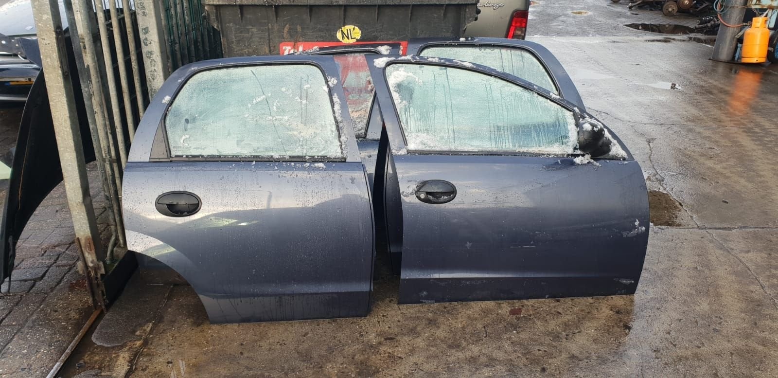 OPEL CORSA C PORTIEREN RV+RA  KLEUR CODE Z168, Auto-onderdelen, Gebruikt, -, Deur, -