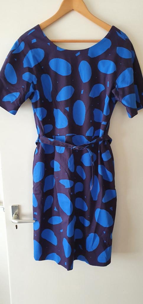 MARIMEKKO FINSE DESIGN JURK MAAT 40, Maat 38/40 (M), Marimekko, Blauw, Nieuw