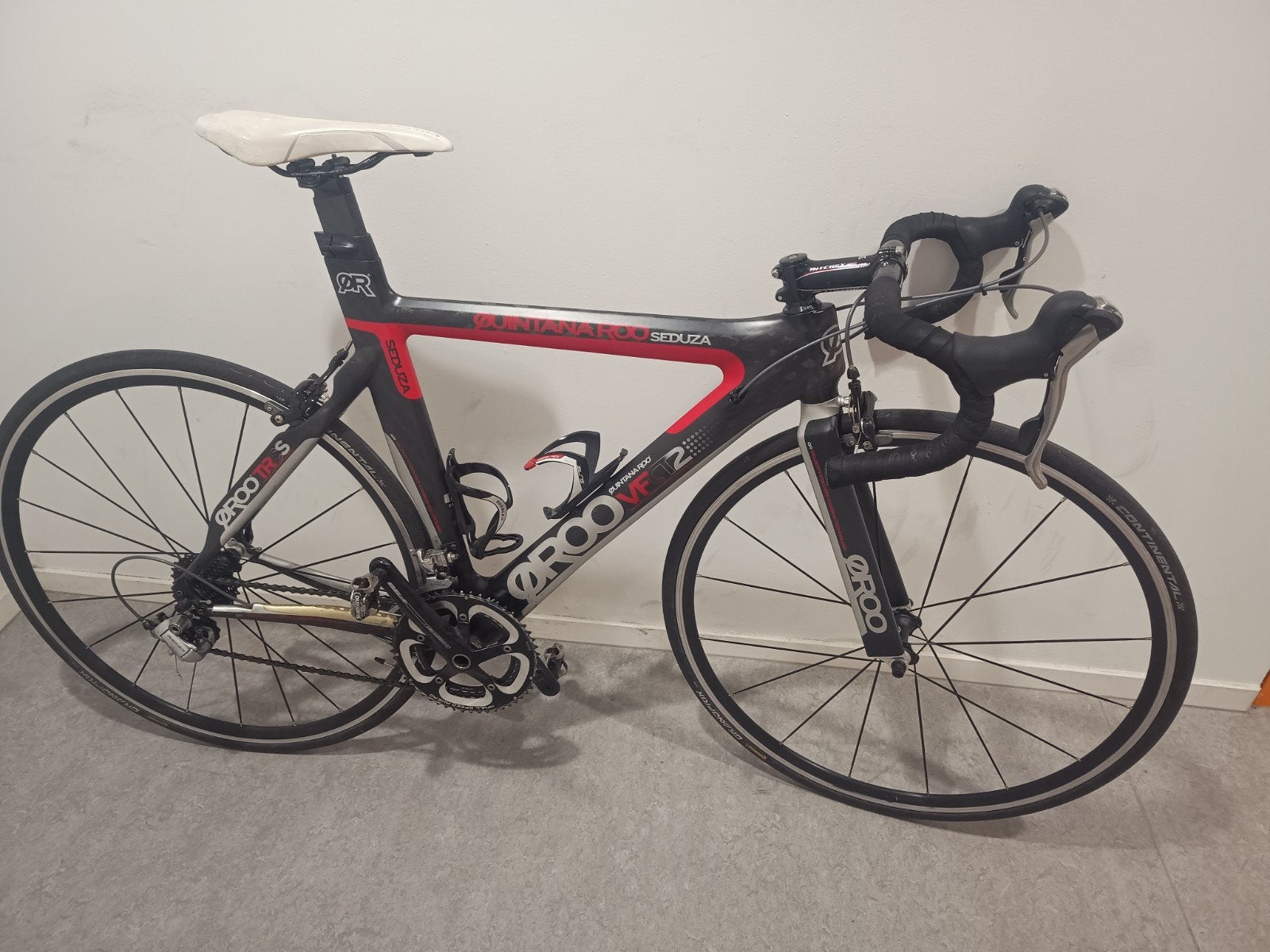 Quintana Roo, size M, Fietsen en Brommers, Fietsen | Racefietsen, Minder dan 10 versnellingen, Carbon, Zo goed als nieuw, 53 tot 57 cm