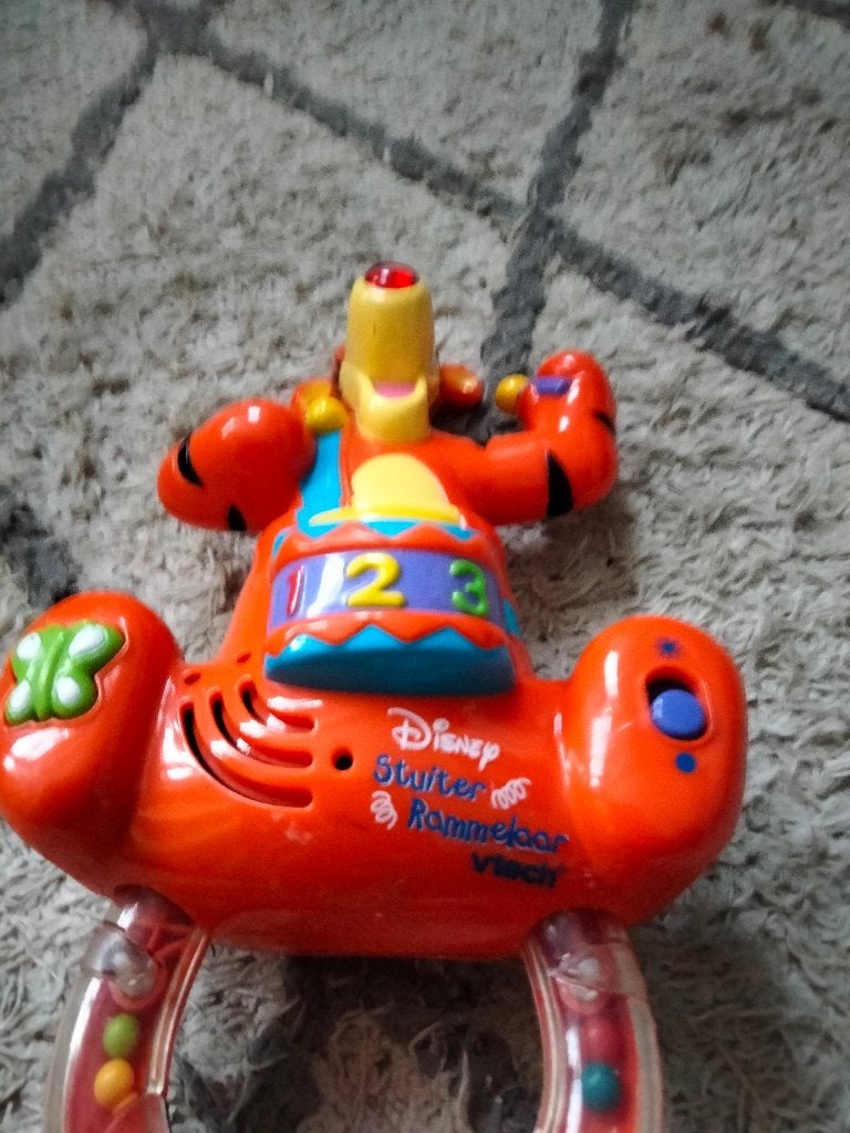 Disney Teigetje Rammelaar Vtech, Ophalen, Zo goed als nieuw, Rammelaar, Met licht
