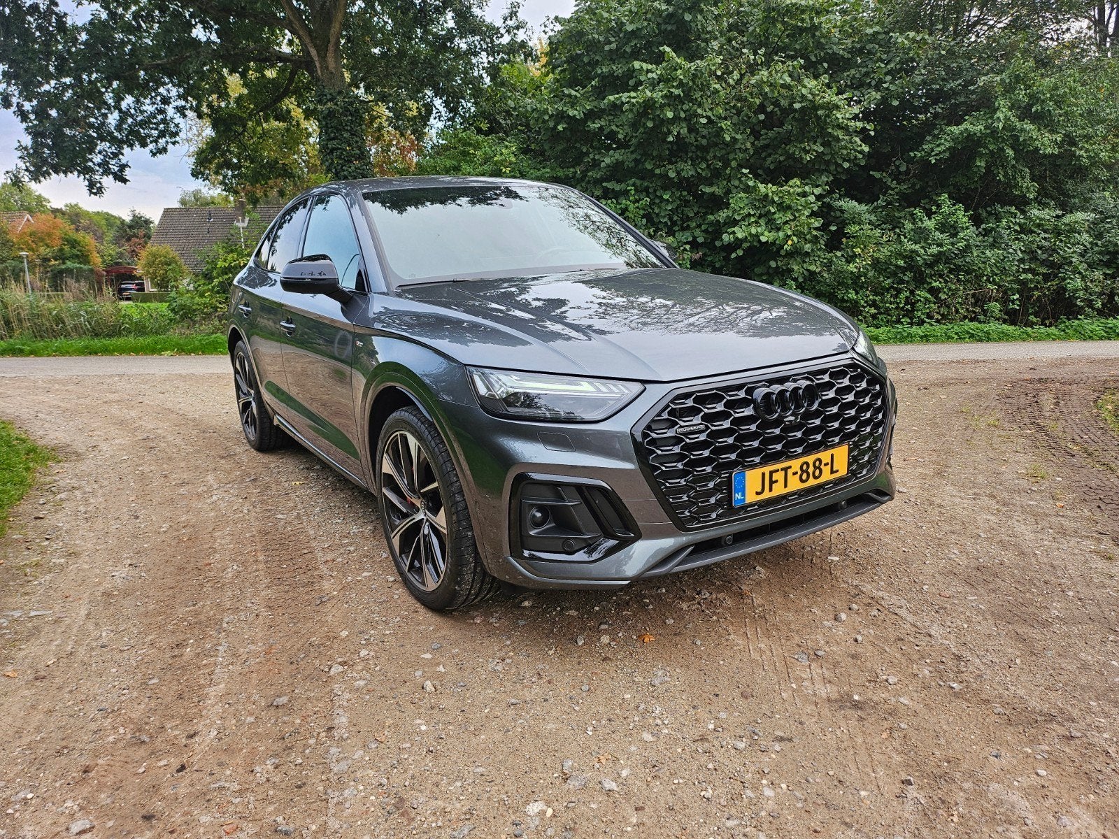 Audi Q5 55 Tfsi e 367pk Phev S Tronic Quattro 2022 Grijs, Auto's, Automaat, Dealer onderhouden, 3670 cc, Vierwielaandrijving