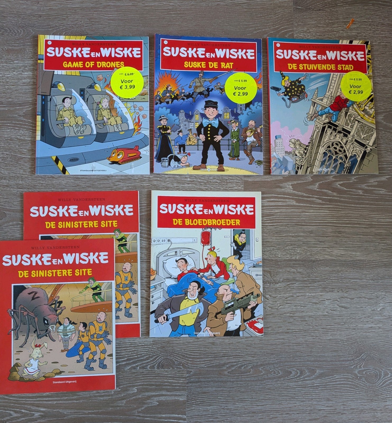 Diverse Suske en Wiske boeken, Meerdere stripboeken, Ophalen of Verzenden, Gelezen