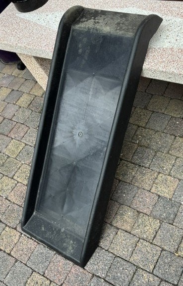 Hondenloopplank zonder profiel 100x38x7.5cm - GRATIS, Dieren en Toebehoren, Honden-accessoires, Ophalen of Verzenden, Gebruikt