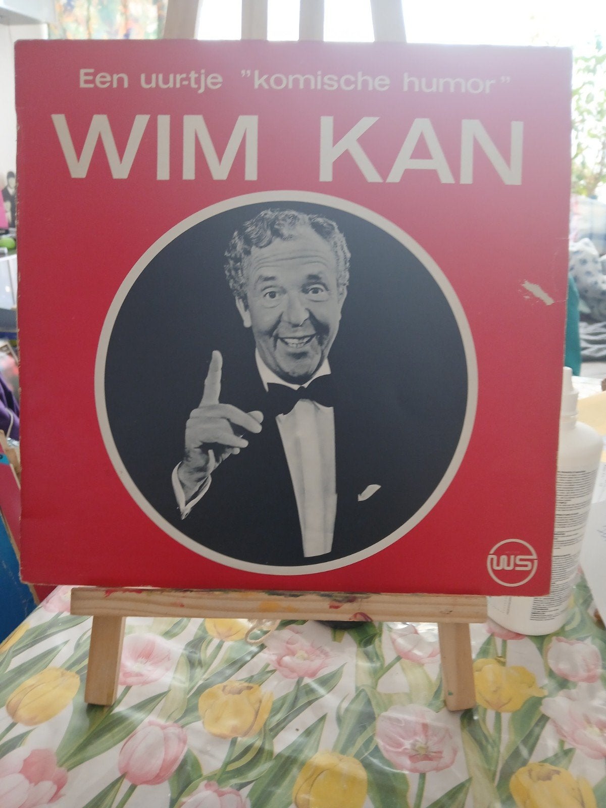 Wim Kan - Een uurtje "komische humor" LP, Ophalen of Verzenden, Gebruikt, 12 inch, LP