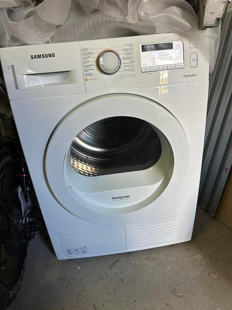 Samsung OptimalDry warmtepompdroger, Wolprogramma, Gebruikt, Overige typen, 8 tot 10 kg