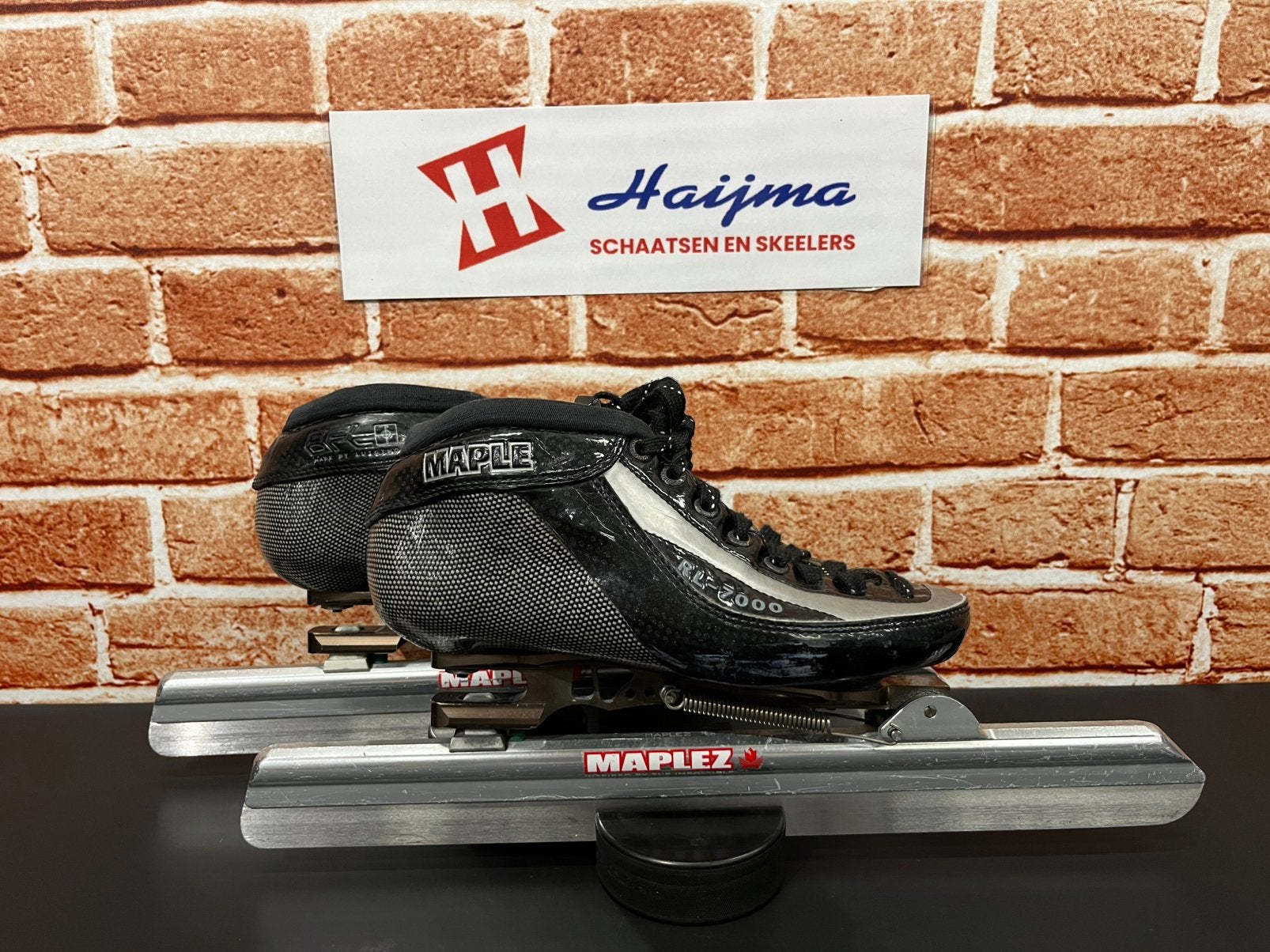 Maple RL-7000 (mt 36) met maple blizzard klap onderstel, Klapschaats, Ophalen of Verzenden, Zo goed als nieuw, Maple