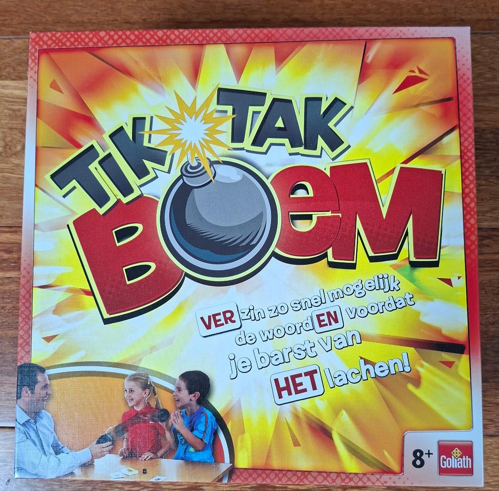 Tik Tak BOEM, Een of twee spelers, Ophalen, Nieuw, Goliath
