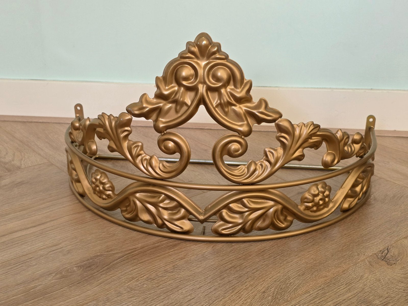 Nieuwe gouden bedkroon / ciel de lit, Ophalen of Verzenden