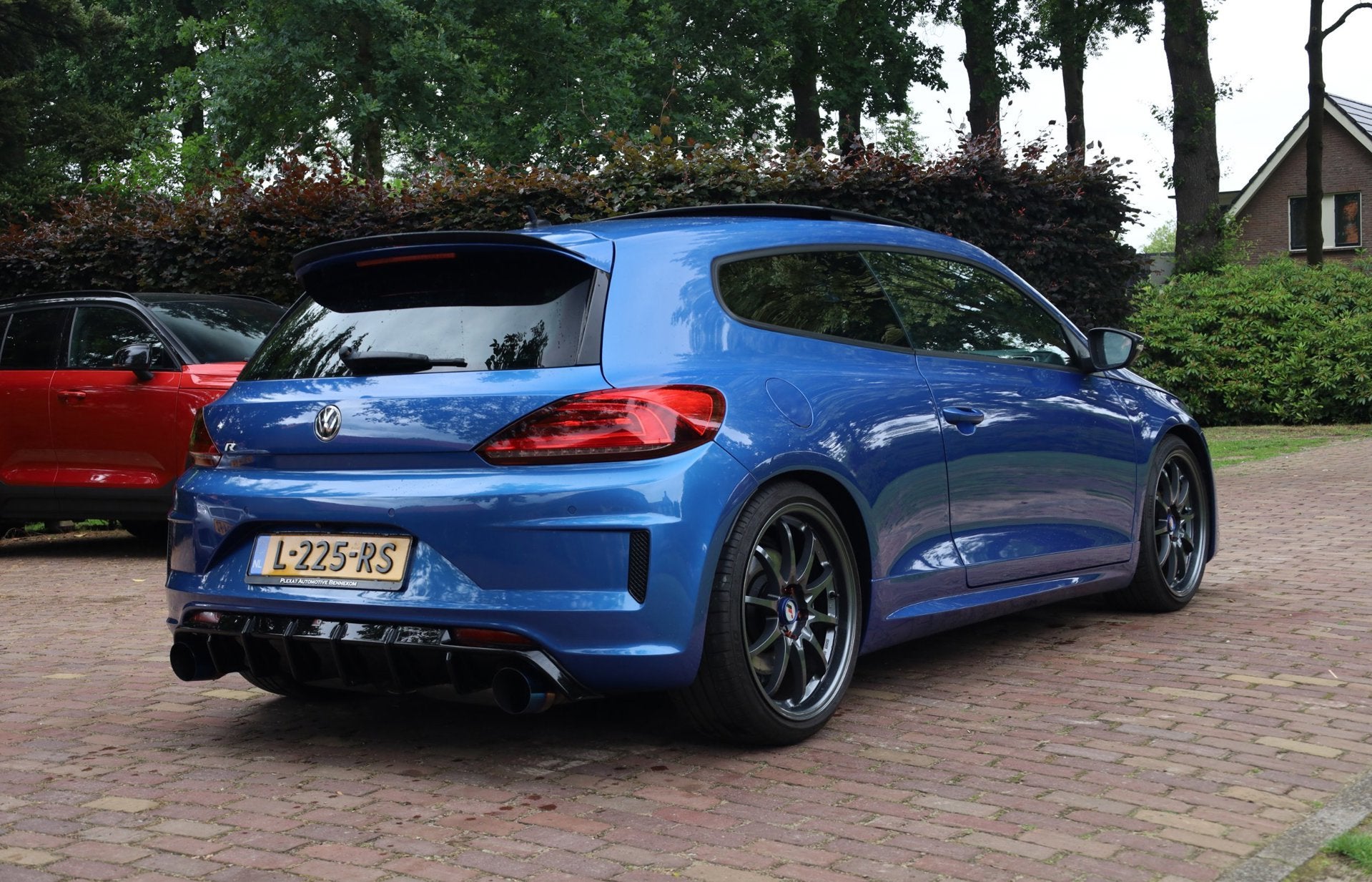 Volkswagen Scirocco 2.0 TSI R DSG. | Uniek | Porsche remmeri, Stof, Gebruikt, 1984 cc, Automatische klimaatregeling
