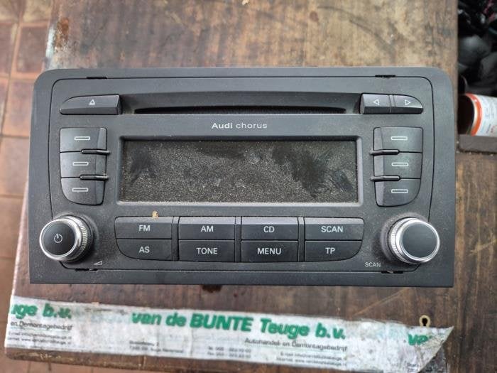 Radio CD Speler van een Audi A3, Gebruikt, -, -, Audi