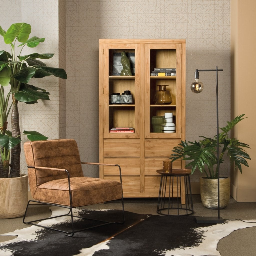 *ACTIE* Woonprogramma Corona Teak Hout Gratis Bezorging (9), Buffetkast Dressoir Tv Kast Eettafel Salontafel Teak Hout, 100 tot 150 cm