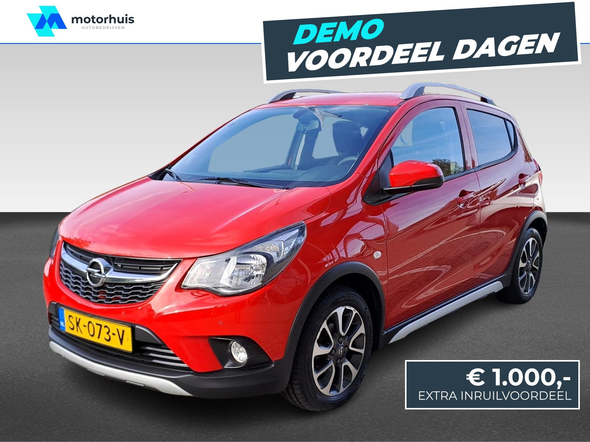Opel Karl 1.0 Rocks Online Edition, Euro 6, 23 km/l, Origineel Nederlands, Bedrijf