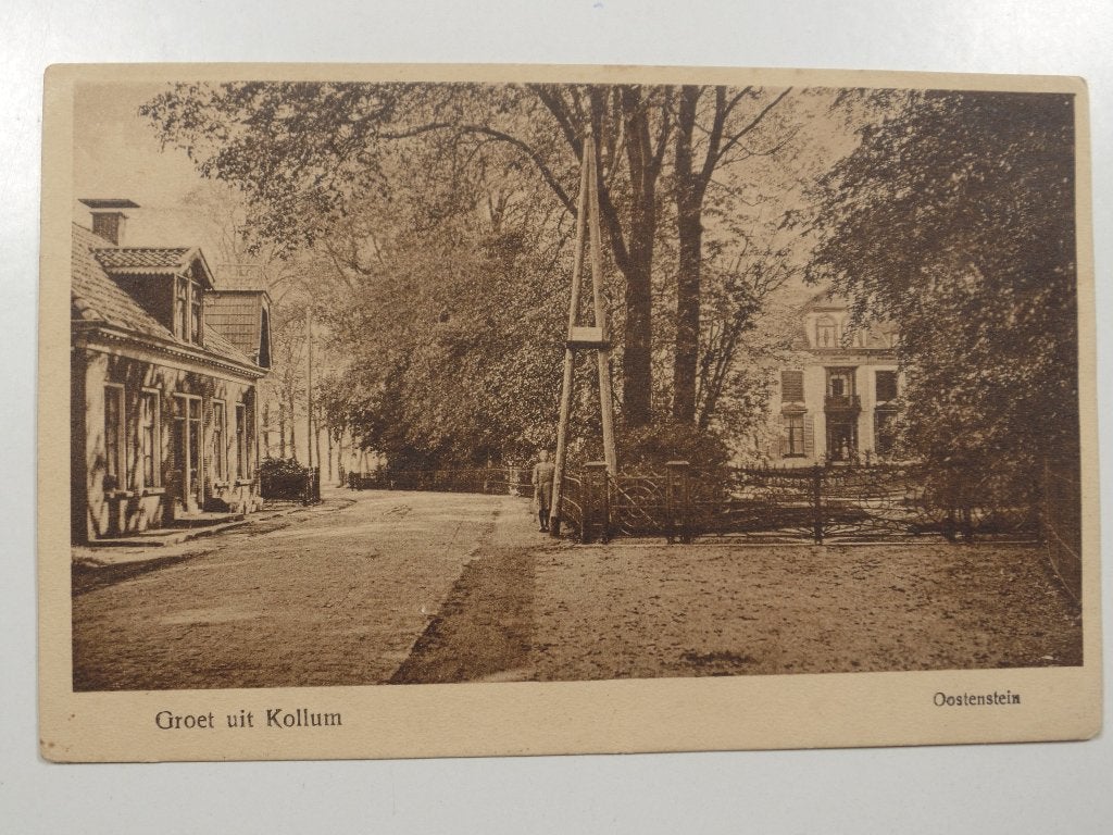 Kollum 14, Ophalen of Verzenden, 1920 tot 1940, Gelopen, Friesland