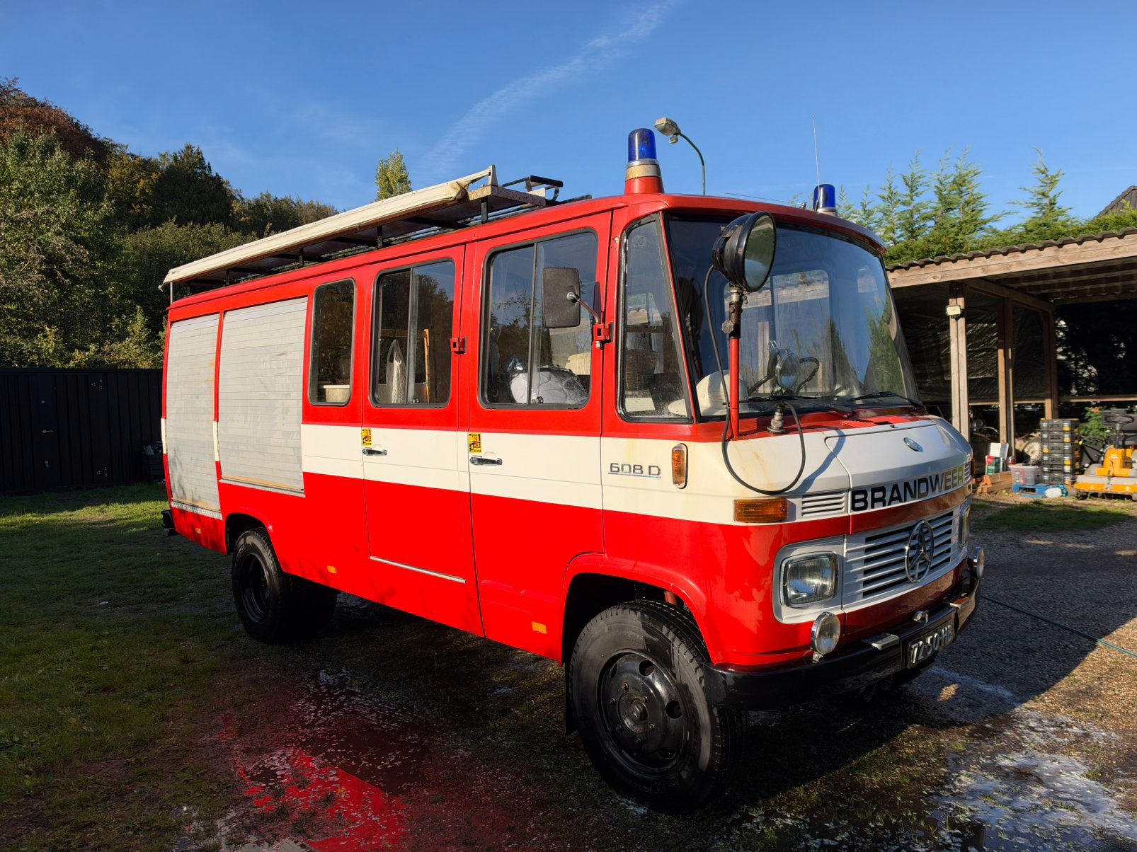 Mercedes 608D B-Rijbewijs 508D Wegenbelasting vrij. 6 meter, Particulier, 85 pk, Te koop, 2960 kg