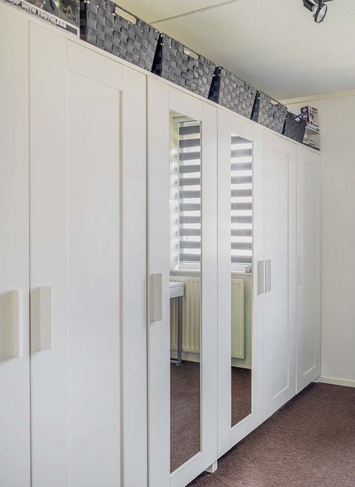 2x IKEA Brimnes kledingkast met 3 deuren wit, Huis en Inrichting, Kasten | Kledingkasten, Ophalen, Met deur(en), 100 tot 150 cm