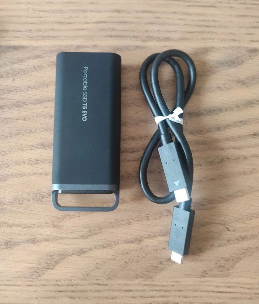 Samsung T5 EVO 8TB / External SSD, Ophalen of Verzenden, Zo goed als nieuw, Laptop, USB
