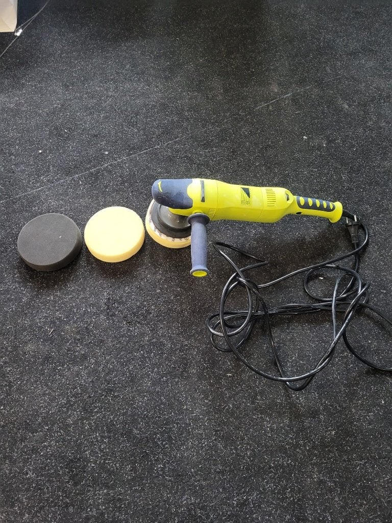 polijstmachine finixa POL55 met 3 polijstpads, Ophalen of Verzenden, Gebruikt, 1200 watt of meer, Overige typen