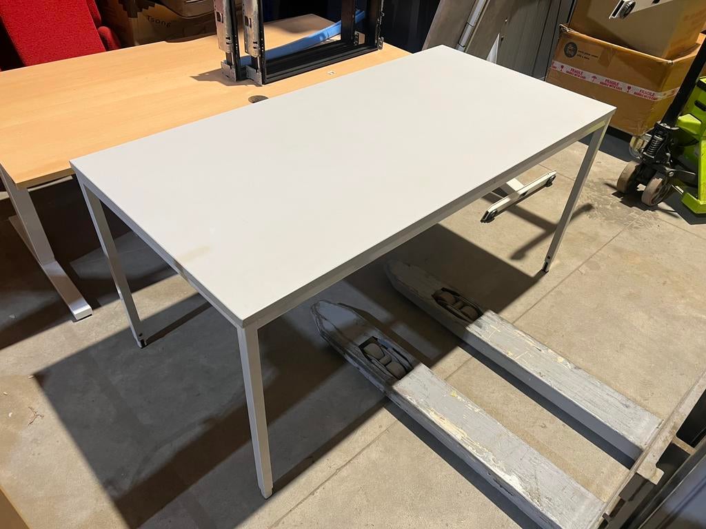 Kantinetafel demontabel 160x80 in hoogte verstelbaar, Ophalen of Verzenden, In hoogte verstelbaar, Gebruikt