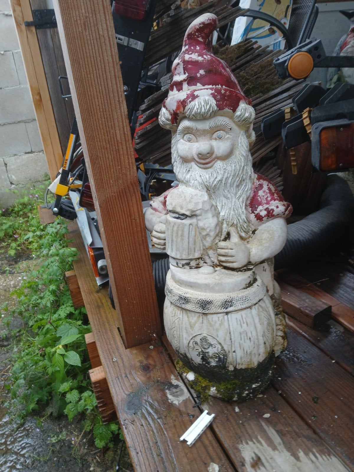 Kabouter tuinbeeld, Tuin en Terras, Ophalen, Gebruikt