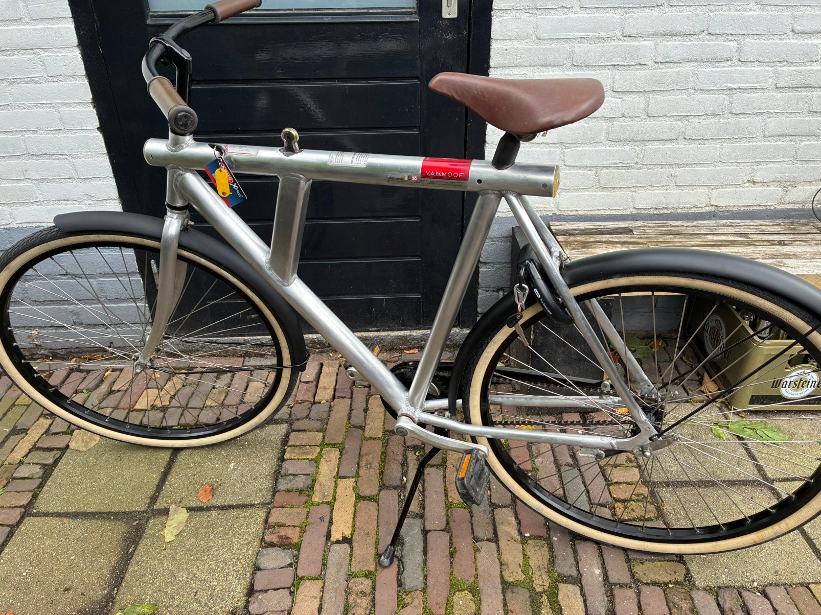 Van Moof fiets 28 inch met terugtraprem., Terugtraprem, Gebruikt, Versnellingen, 57 tot 61 cm