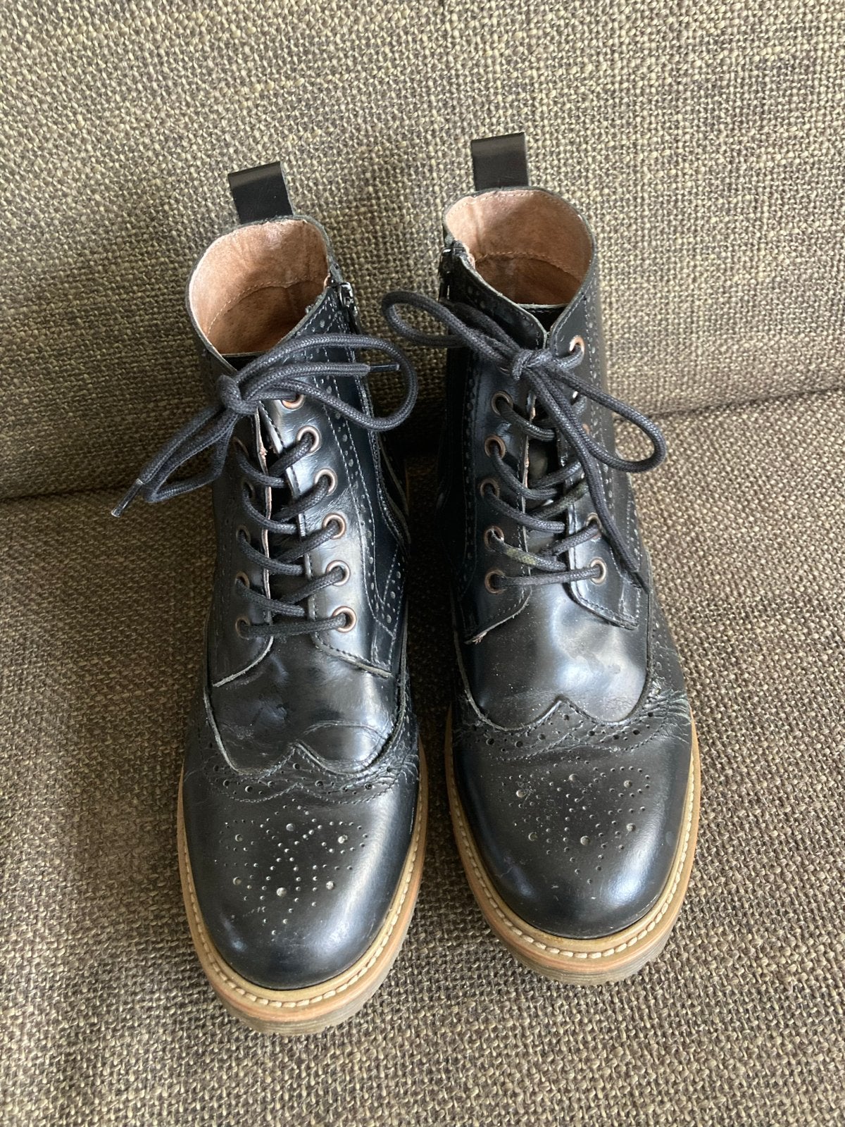 Bronx veterlaarzen maat 41 - Zwart veterboots, Kleding | Dames, Zwart, Lage of Enkellaarzen, Ophalen of Verzenden, Gedragen