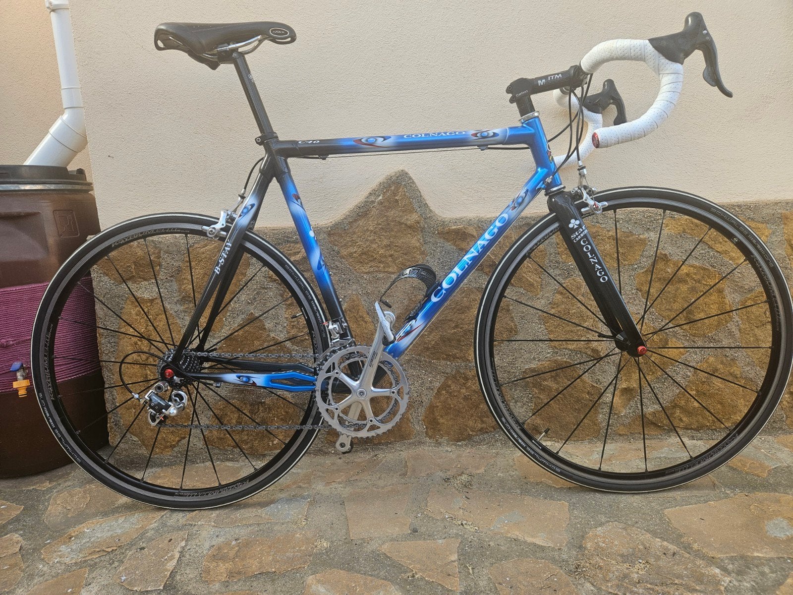 Colnago c 40 met de mooiste kleur, 28 inch, Carbon, Zo goed als nieuw, 15 tot 20 versnellingen