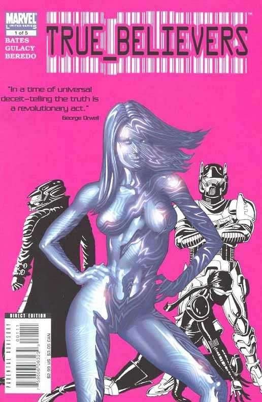 True_Believers #1 ( 2008 ) Marvel Comics, Eén comic, Amerika, Marvel Comics, Verzenden