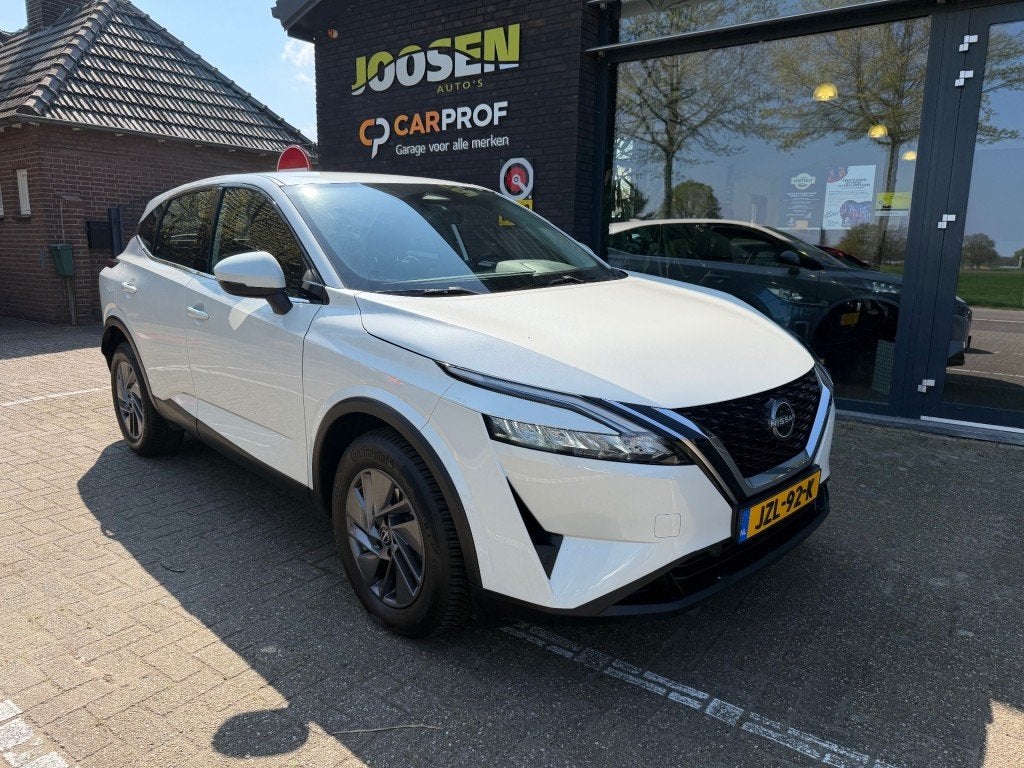 Nissan QASHQAI 1.3 MHEV X ACENTA, Met garantie (alle), Wit, Bedrijf, Qashqai