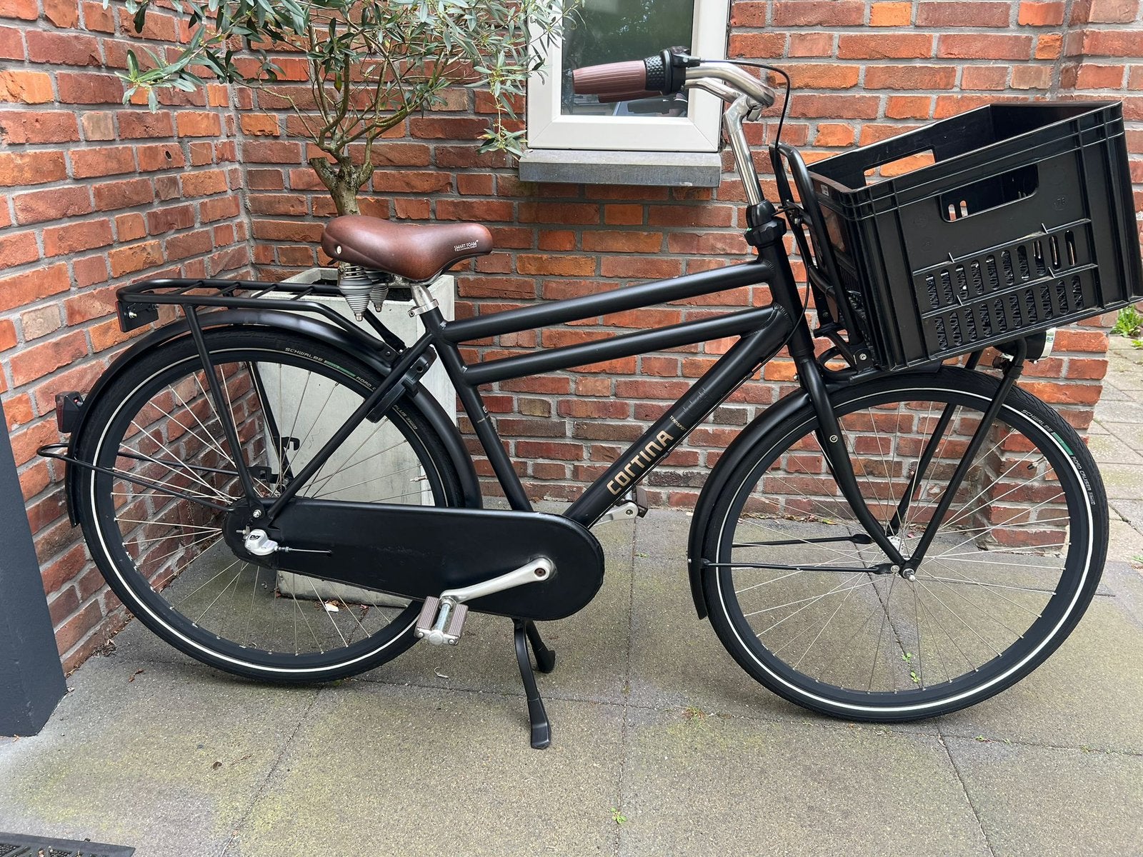 Cortina U4 Heren/Jongensfiets Transport 28 inch 50 cm, Terugtraprem, Versnellingen, 49 tot 53 cm, Zo goed als nieuw
