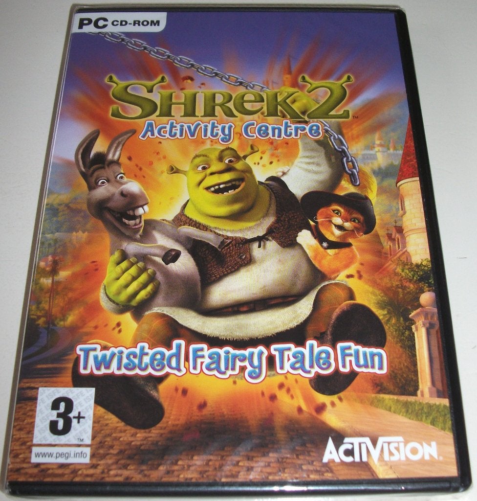PC Game *** SHREK 2 *** Activity Centre *NIEUW*, Avontuur, Alle leeftijden, Overige typen, Ophalen of Verzenden