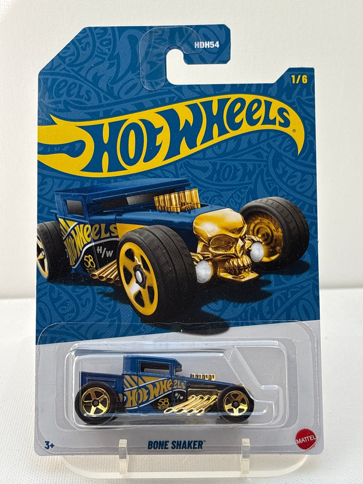 Hot Wheels Bone Shaker HDH54 1/6 - Nieuw in verpakking, Auto, Nieuw, Ophalen of Verzenden, Mattel