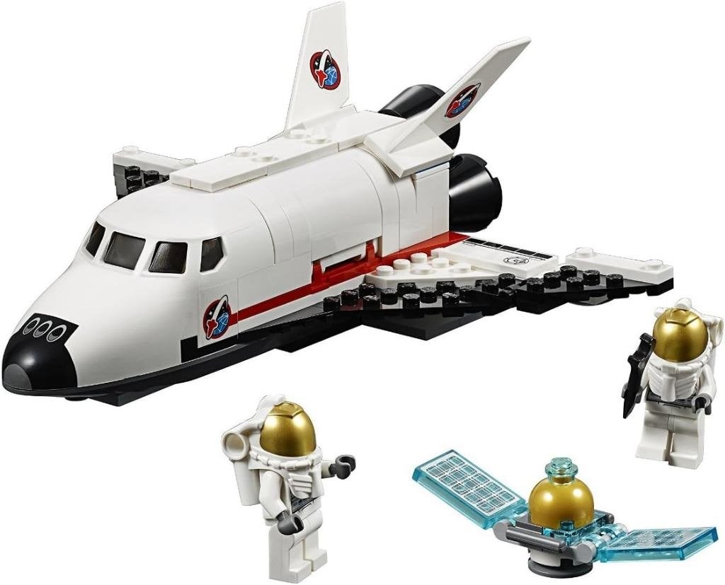 Lego city set 60078 - Space Shuttle Hulpvoertuig (2015)., Lego, Inclusief accessoires, Ophalen of Verzenden, Complete set