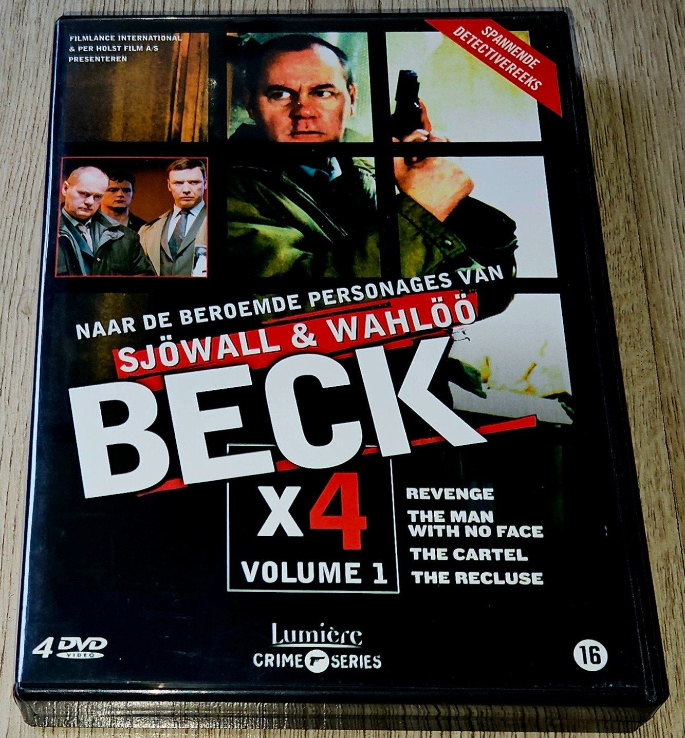 Beck x4 Volume 1 - Spannende Detective Reeks (DVD), Cd's en Dvd's, Engels, Vanaf 16 jaar, Nederlands, Ophalen of Verzenden