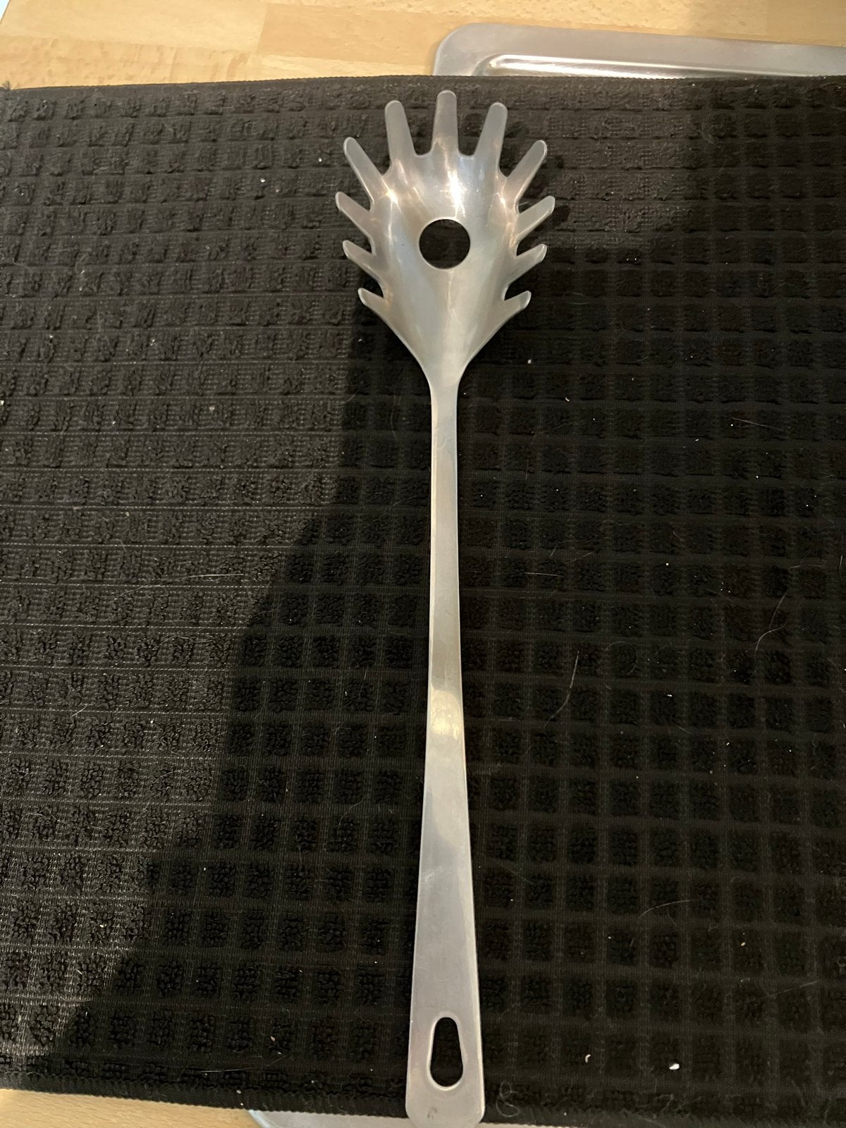 IKEA roestvrijstalen spaghettilepel, IKEA, Zilver, Ophalen of Verzenden, Metaal