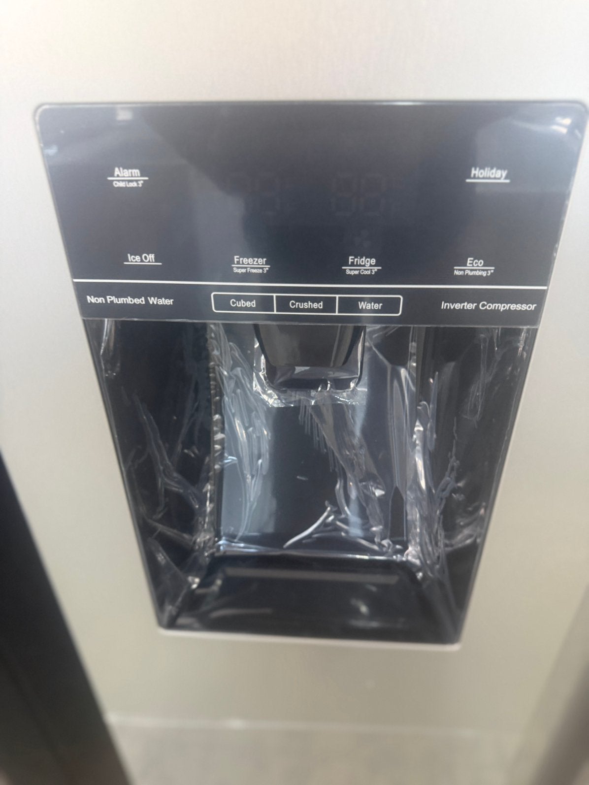 Hisense Amerikaanse koelkast watertank ijsblokjes nieuw zil, Ophalen, Hisense, Hisense, 200 liter of meer