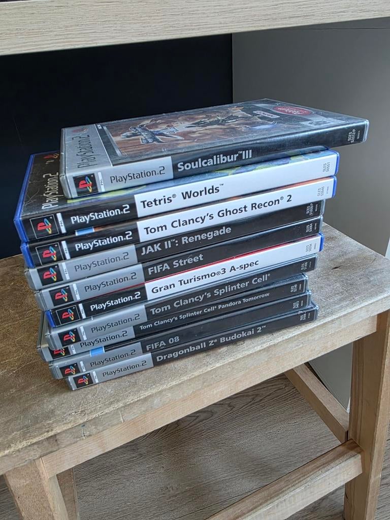 PlayStation 2 Slim met 10 spellen en accessoires, Spelcomputers en Games, Games | Sony PlayStation 2, Gebruikt, Vechten, 1 speler