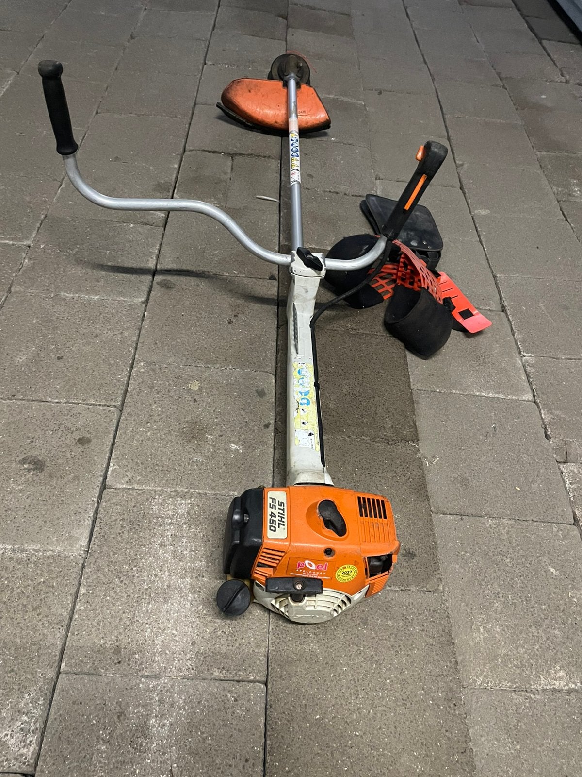 Stihl bosmaaier FS 450, Tuin en Terras, Ophalen of Verzenden, Zo goed als nieuw, Benzine