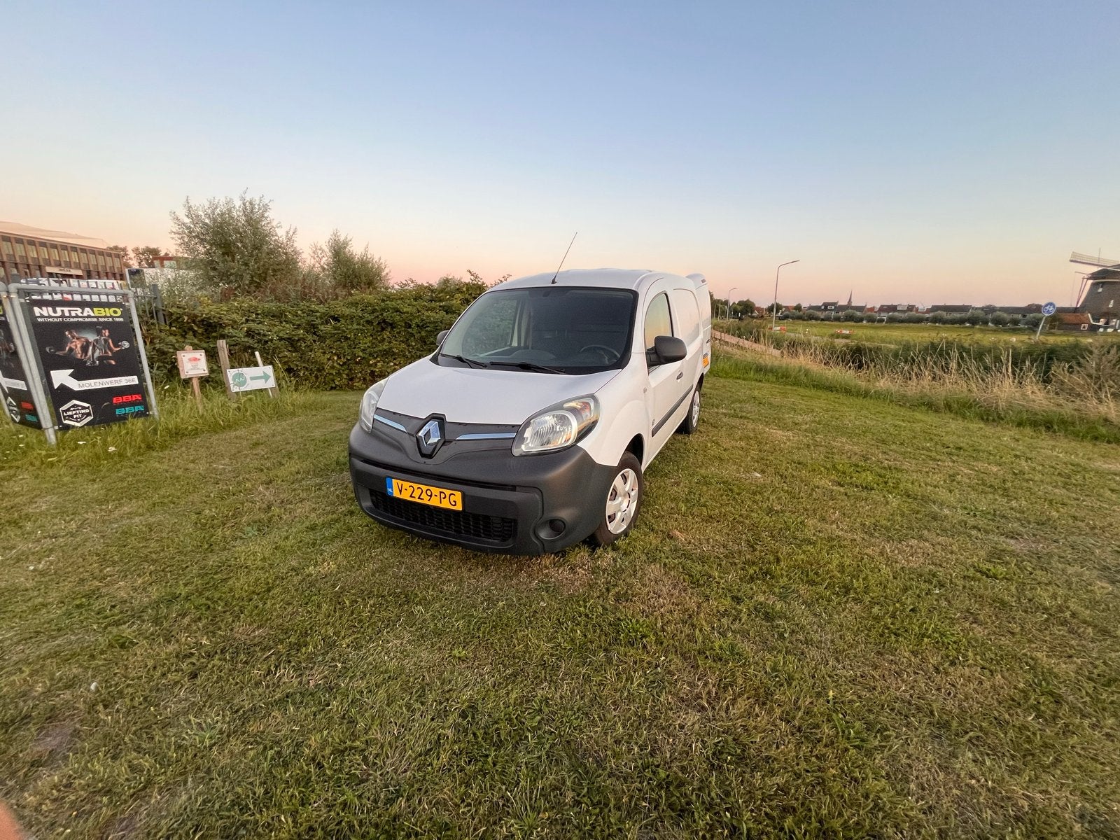 Renault Kangoo Express Z.e. 2013 (koop- accu), Zwart, Parkeersensor, Wit, Geïmporteerd