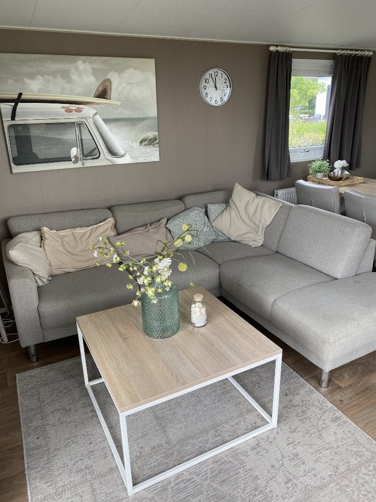 Salontafel 80x80, Ophalen, Gebruikt, 50 tot 100 cm, Vierkant