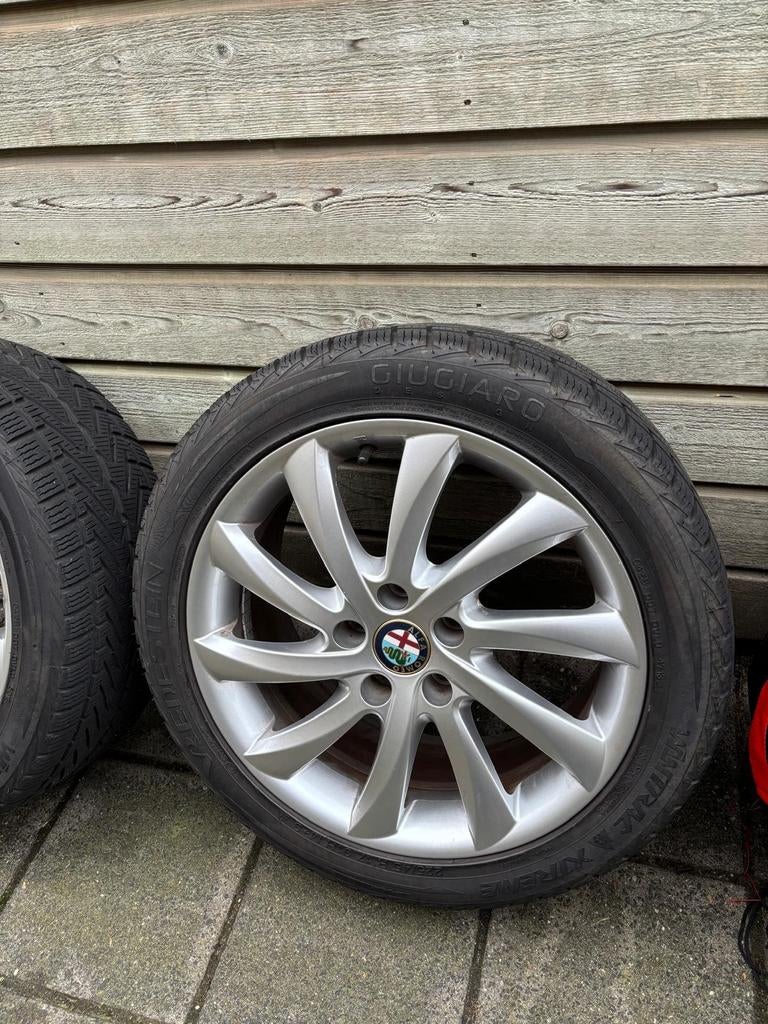 Mooie velgen voor Alfa, Ophalen