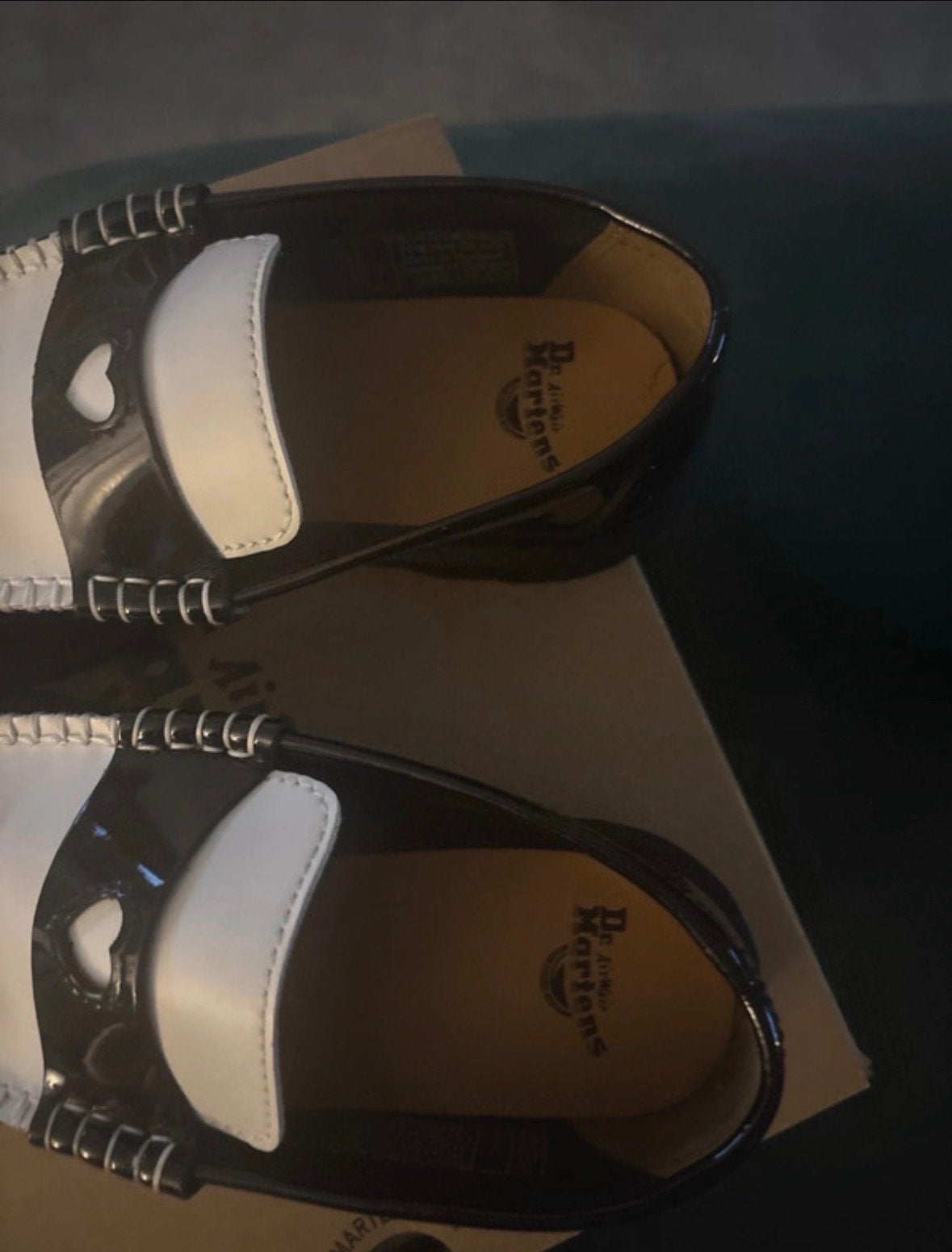 Dr. Martens Penton Heart Loafers Zwart Wit Maat 38 Nieuw, Kleding | Dames, Schoenen, Nieuw, Instappers, Zwart, Ophalen of Verzenden