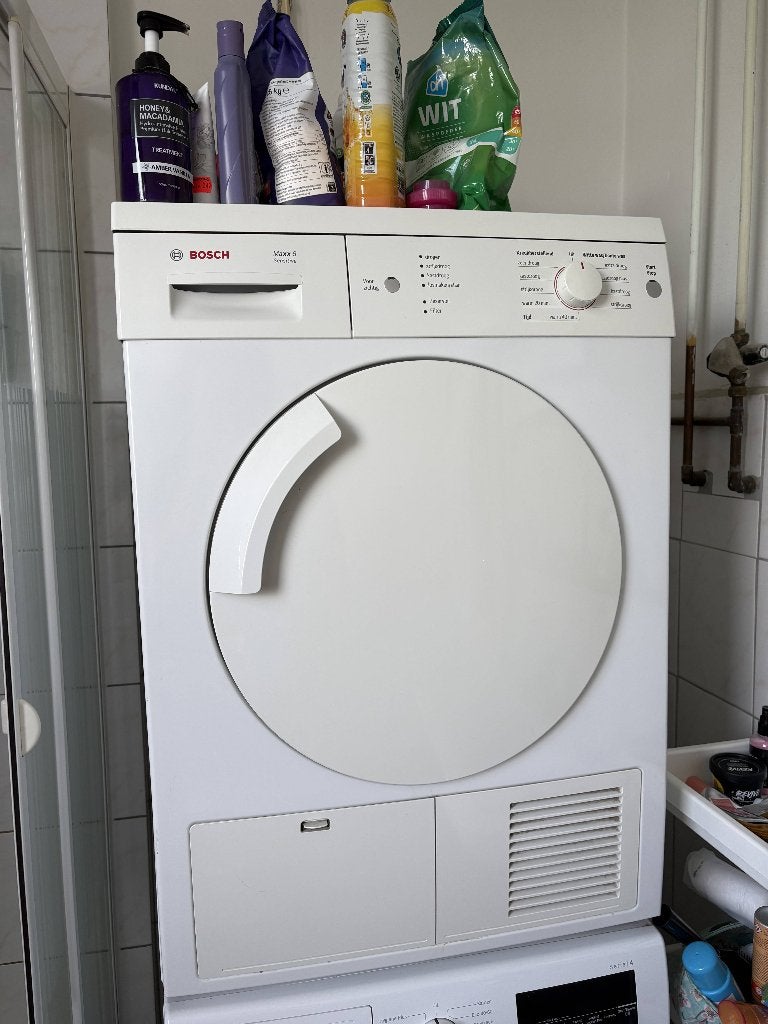 Wasdroger Bosch Maxx Sensitive 6, Witgoed en Apparatuur, Ophalen, 6 tot 8 kg, Zo goed als nieuw, Voorlader