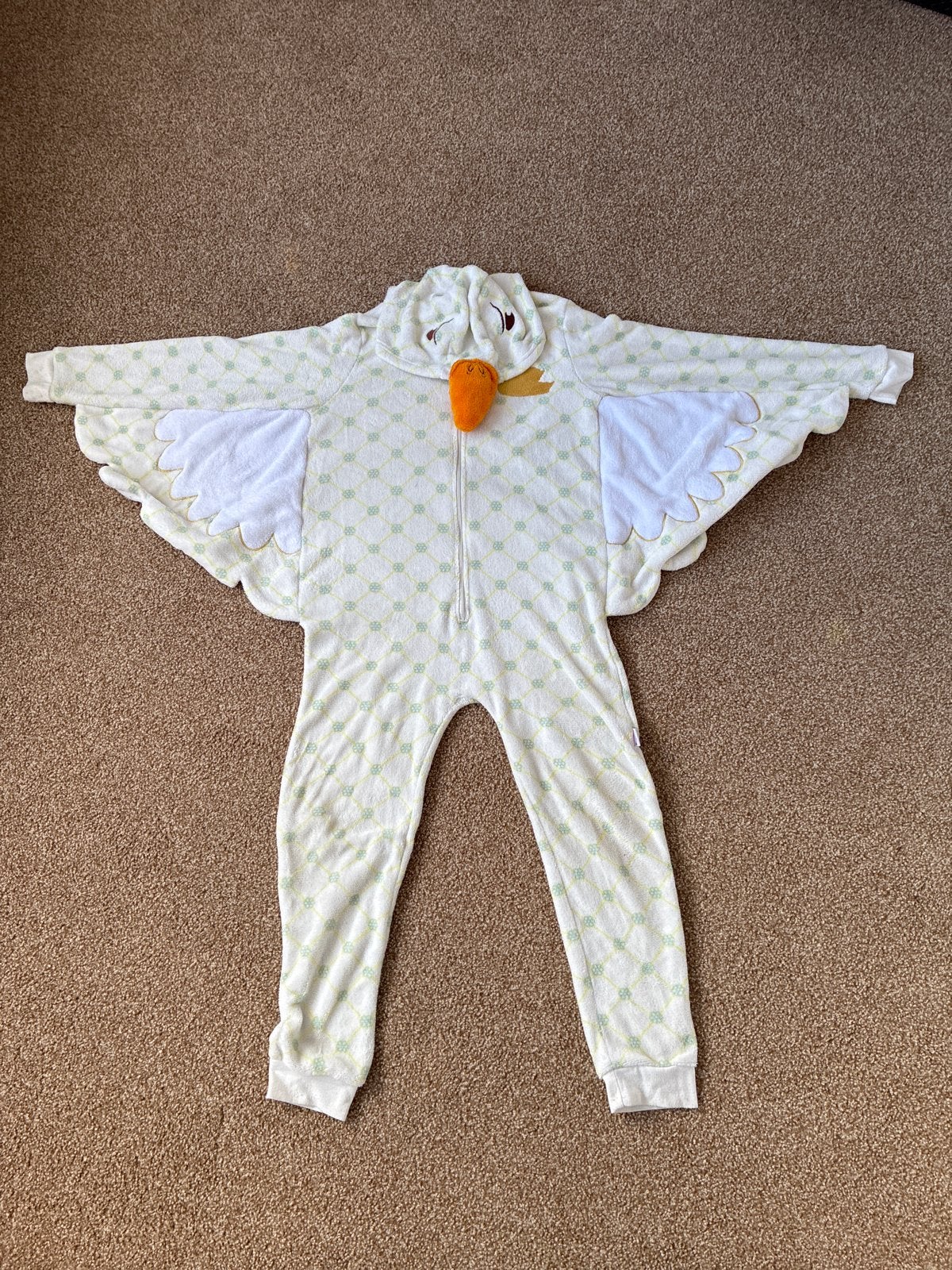 Efteling zwanenpak/Onesie - Maat 134/140, Ophalen of Verzenden, Gebruikt, 134 t/m 140, Jongen of Meisje