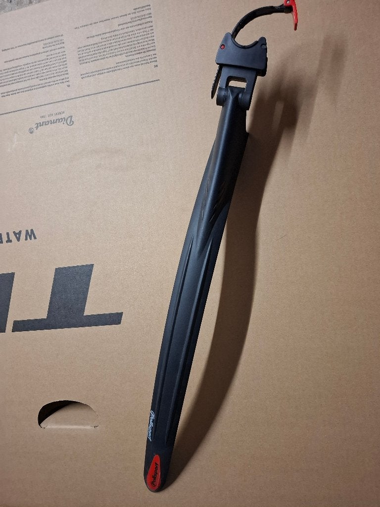 2 racefiets spatborden, Ophalen, Kunststof, Zo goed als nieuw, Polisport en specialized